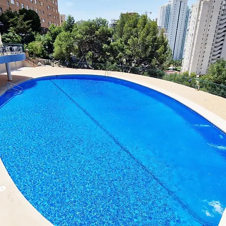 Apartamento Benidorm, Playa Poniente, Con Vista Al Mar *